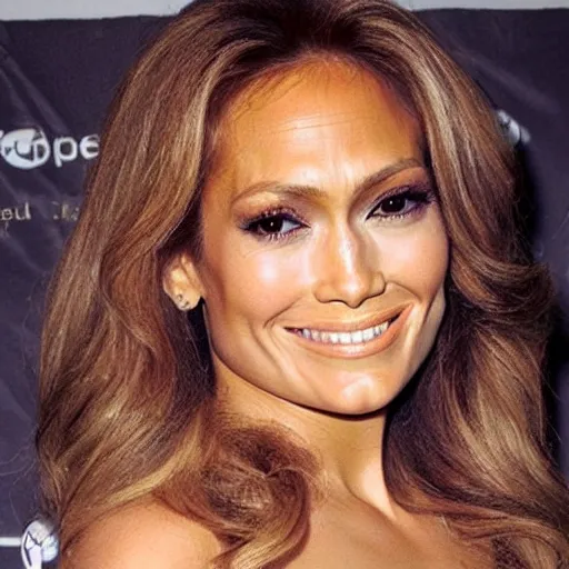 Prompt: a loaf of bread with jennifer lopez face on