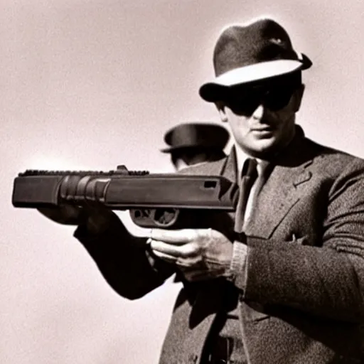 Prompt: cesare borgia holding a colt m 1 9 1 1