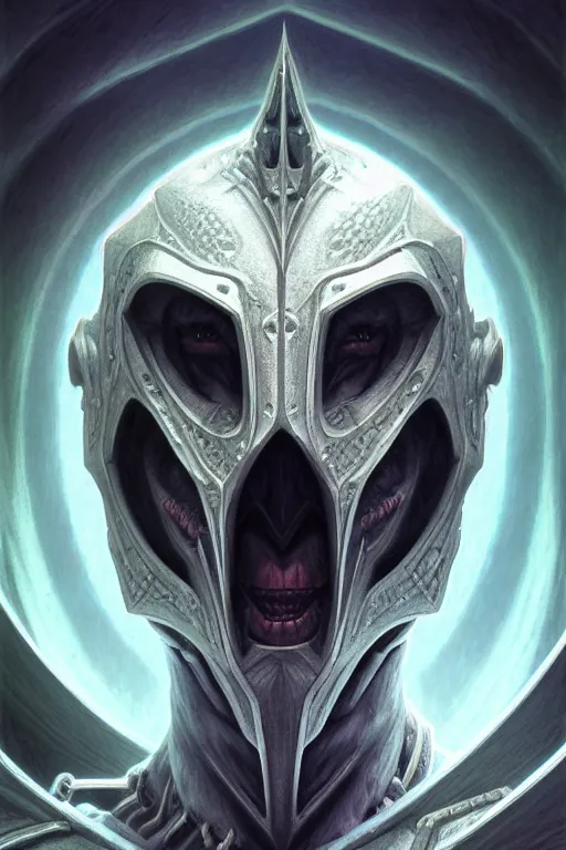 Image similar to anthropomorphic pentagon head in white darkchief ryan reynolds hydrargent, intricate, elegant, highly detailed rpg dungeon map, wide angle, digital painting, artstation, concept art, sharp focus, illustration, art by artgerm, bob eggleton, stephen hickman, richard corben, wayne barlowe, greg rutkowski, alphonse mucha, 8 k