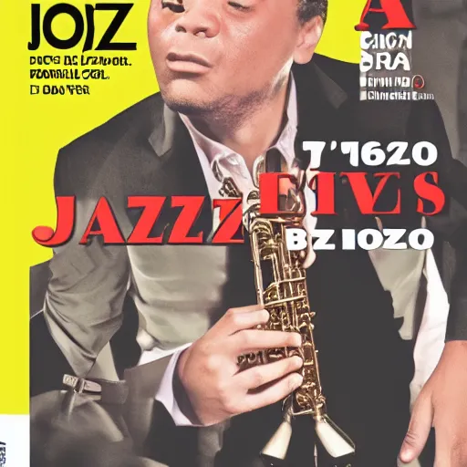 Prompt: jazz idea magazine