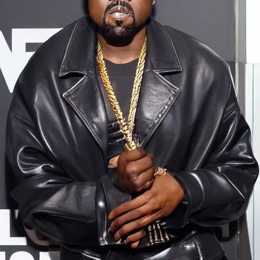 Prompt: kanye west poorly cosplaying bean of coffe