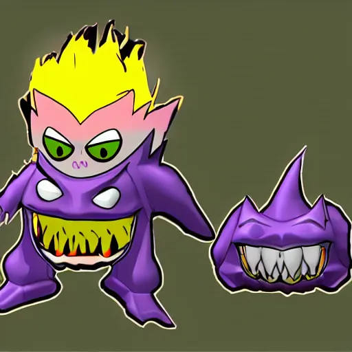 Prompt: gengar avatar