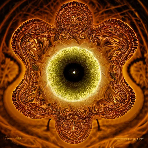 Prompt: human soul, flowers, mandelbrot fractal, veins, arteries, intricate, golden ratio, full frame, microscopic, elegant, highly detailed, ornate, ornament, sculpture, elegant , luxury, beautifully lit, ray trace, unreal, eye fish lens, 3d, PBR, in the style of peter Gric and Romero Ressendi