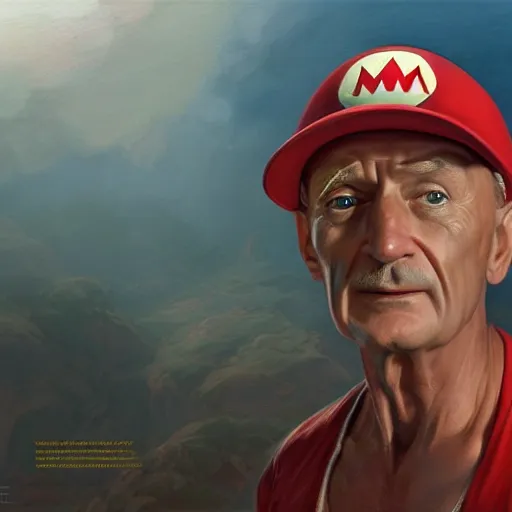 Prompt: john locke as mario, detailed, centered, digital painting, artstation, concept art, donato giancola, joseph christian leyendecker, wlop, boris vallejo, breathtaking, 8 k resolution, extremely detailed, beautiful, establishing shot, artistic, hyperrealistic, beautiful face, octane render, cinematic lighting, dramatic lighting, masterpiece