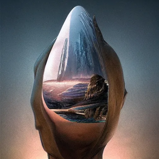Image similar to surreal 3 d artwork by ridley scott