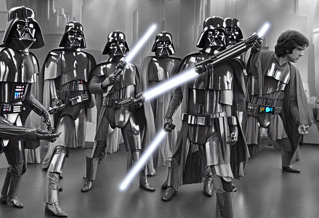 Image similar to 1980s Liverpool Edition Star Wars hq movie still