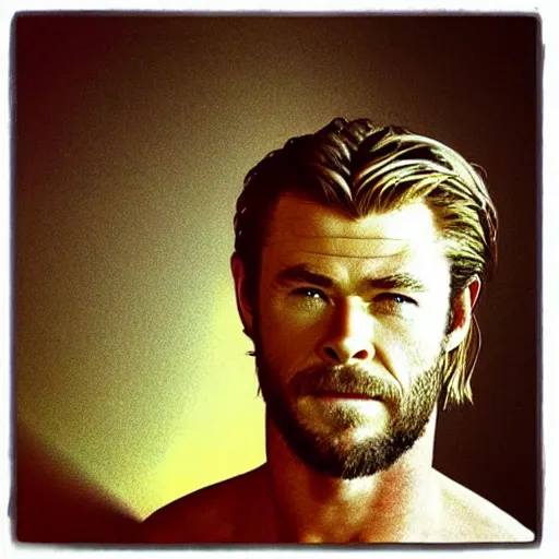 Image similar to “ chris hemsworth retro minimalist portrait by jean giraud, moebius starwatcher comic, 8 k ”