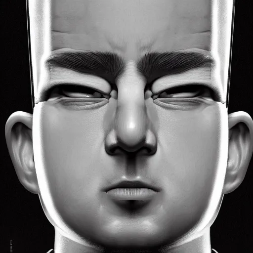 Prompt: Symmetrical, portrait of Bart Simpson, scowling, studio lighting, depth of field, photography, black and white, highly detailed, by Stanley Artgerm Lau, WLOP, Rossdraws, James Jean, Andrei Riabovitchev, Marc Simonetti, and Sakimichan, tranding on artstation