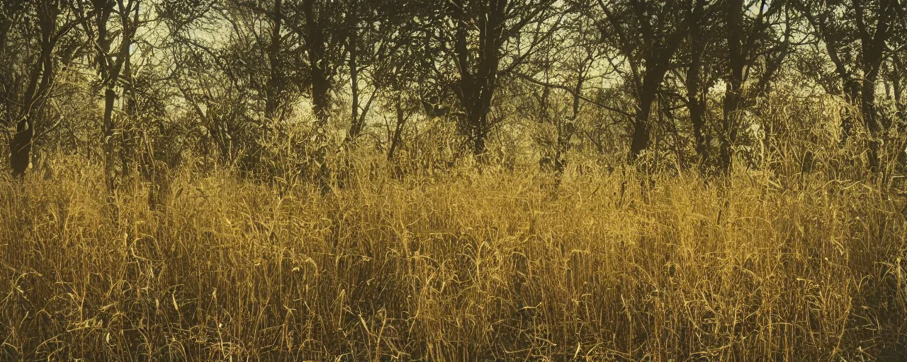 Image similar to meadow of spaghetti growing on trees, canon 5 0 mm, cinematic lighting, photography, retro, film, kodachrome