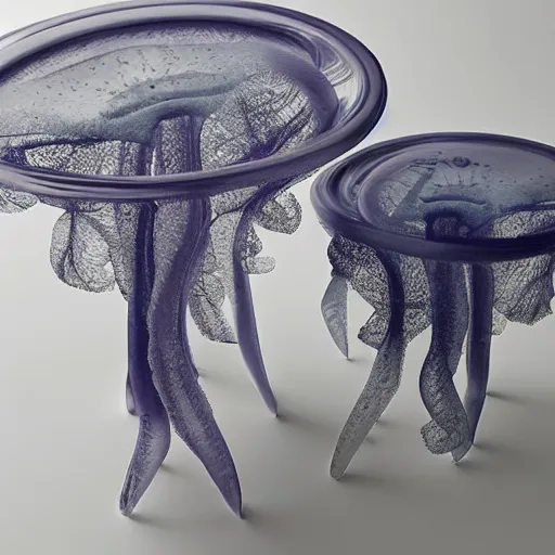 Prompt: the jellyfish stool by hermanos campana