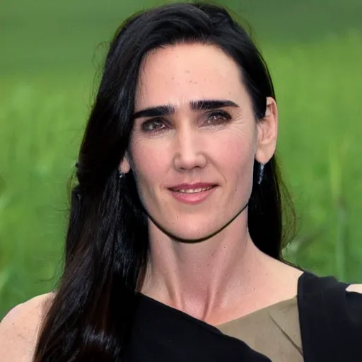 Image similar to jennifer connelly inside a piece of corn