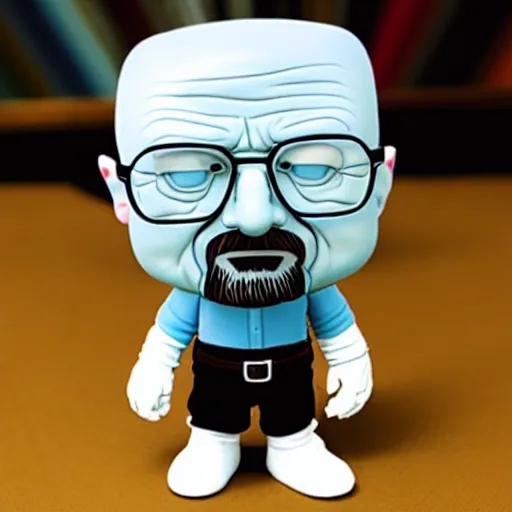 Image similar to walter white as a funko pop