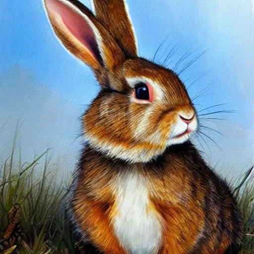 Image similar to rabbit mafia gangster by James Gurney.