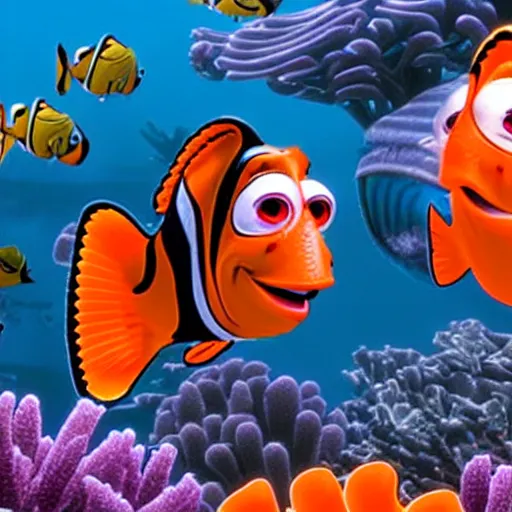 Image similar to finding Nemo movie still