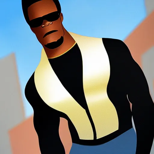 African American Johnny Bravo Digital File 