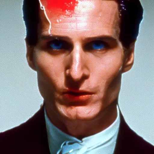 Image similar to Face of Patrick Bateman in American Psycho (1999)