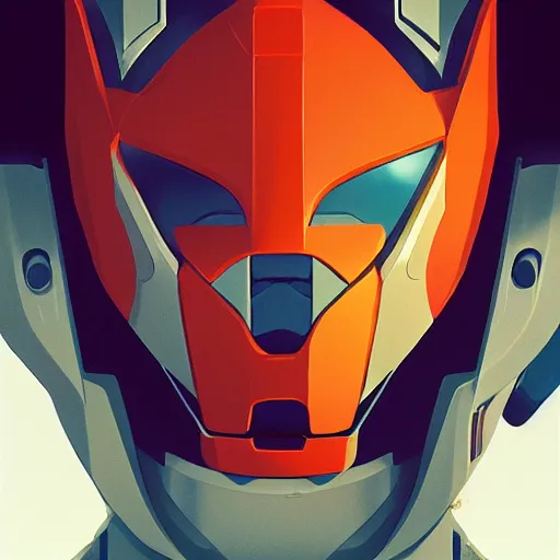 Image similar to face icon stylized minimalist robotech, loftis, cory behance hd by jesper ejsing, by rhads, makoto shinkai and lois van baarle, ilya kuvshinov, rossdraws global illumination