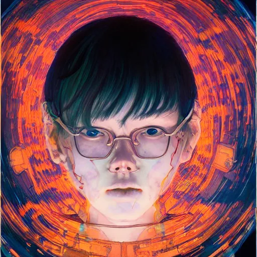 Prompt: prompt : doomer portrait soft light painted by james jean and katsuhiro otomo and erik jones, inspired by akira anime, smooth face feature, intricate oil painting, high detail illustration, sharp high detail, manga and anime 1 9 9 9