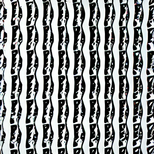 Prompt: repeating texture black plastic no reflection