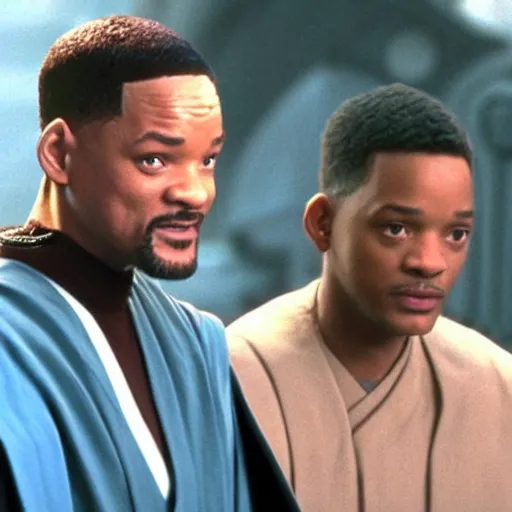 Prompt: will smith is on the jedi council but he will not be granted the rank of master, will thinks its outrageous and unfair