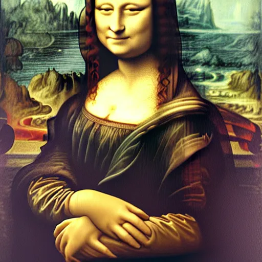 Image similar to mona lisa