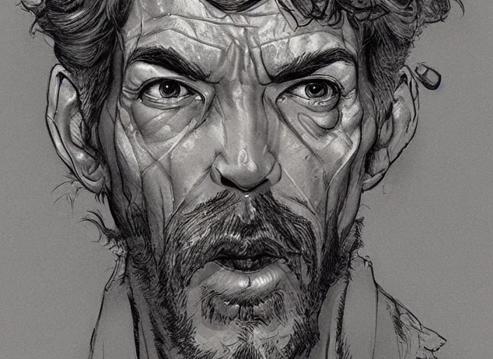 Prompt: a highly detailed ugly portrait of stephen strange, james gurney, james jean