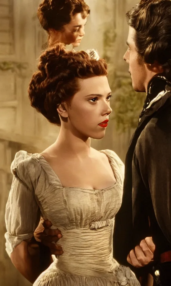 Image similar to Scarlett Johansson in Gone With the Wind