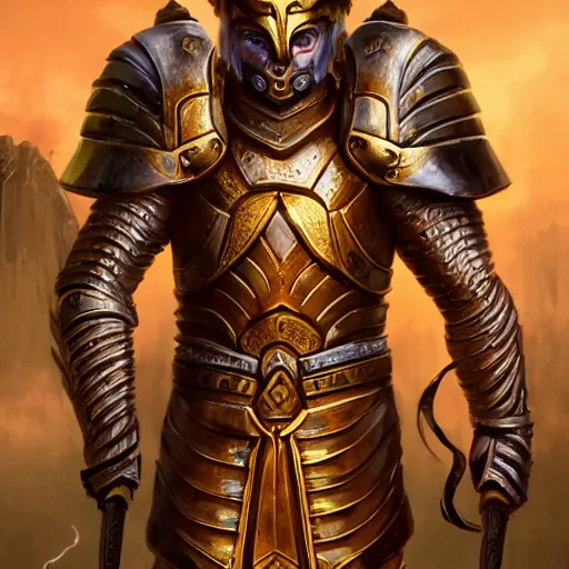 Prompt: highly detailed full body portrait of the god Ares wearing spartan armor, digital art, concept art, character art, cinematic lightning, bright colors, intricate, masterpiece, photorealistic, hiperrealistic, sharp focus, high contrast, Artstation HQ, DeviantArt trending, 4k UHD, Unreal Engine 5