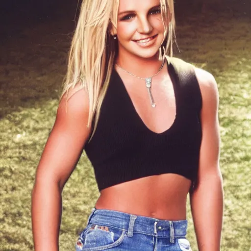 Image similar to beautiful young 20 year old Britney Spears