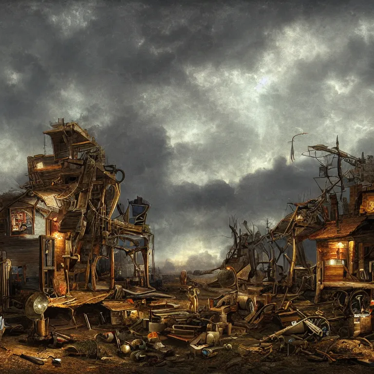 Prompt: a bad workman always blames his tools, highly detailed, 8 k resolution, visual art, atmospheric phenomenon