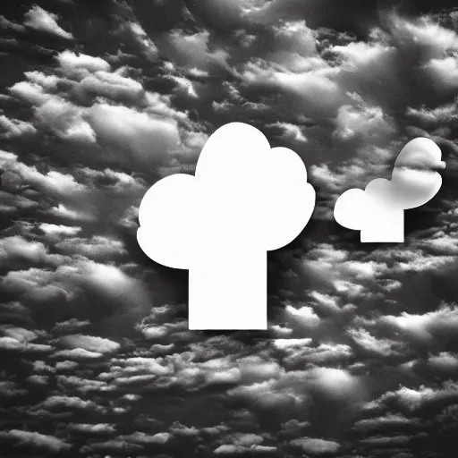Image similar to clouds in the shape of a building