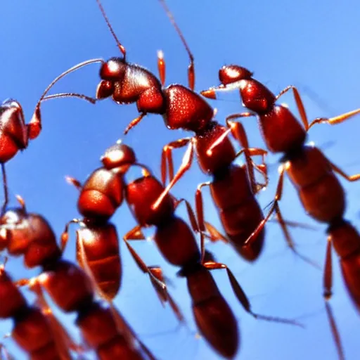 Prompt: first picture with Ant-view lens - a new camera lens that captures perspective of an ant - a family at a picnic