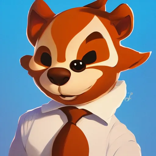 Image similar to face icon stylized minimalist chip'n dale : rescue rangers, loftis, cory behance hd by jesper ejsing, by rhads, makoto shinkai and lois van baarle, ilya kuvshinov, rossdraws global illumination