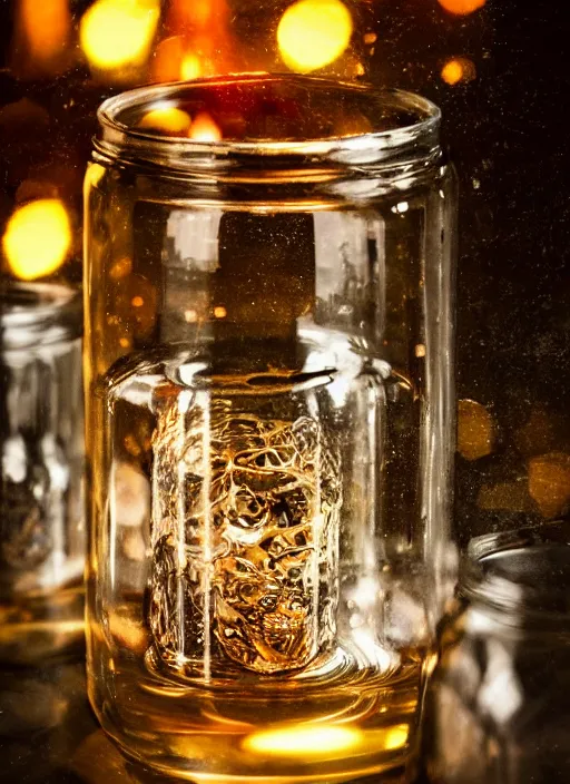Prompt: glass brain shaped jars filled with different mixing liquids, dark lighting, cinematic shot, intricate, ornate, photorealistic, ultra detailed, realistic, 1 0 0 mm, photography, octane, high definition, depth of field, bokeh, 8 k, artstation