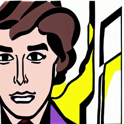 Prompt: roy lichtenstein