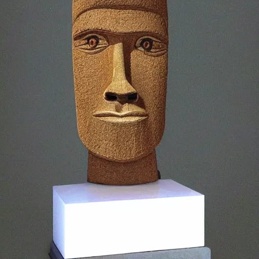 Gigachad as an Easter Island head Stable Diffusion - PromptHero