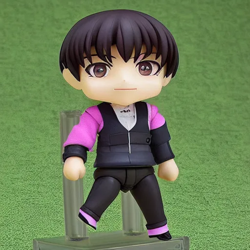 Prompt: nendoroid toy of Jungkook