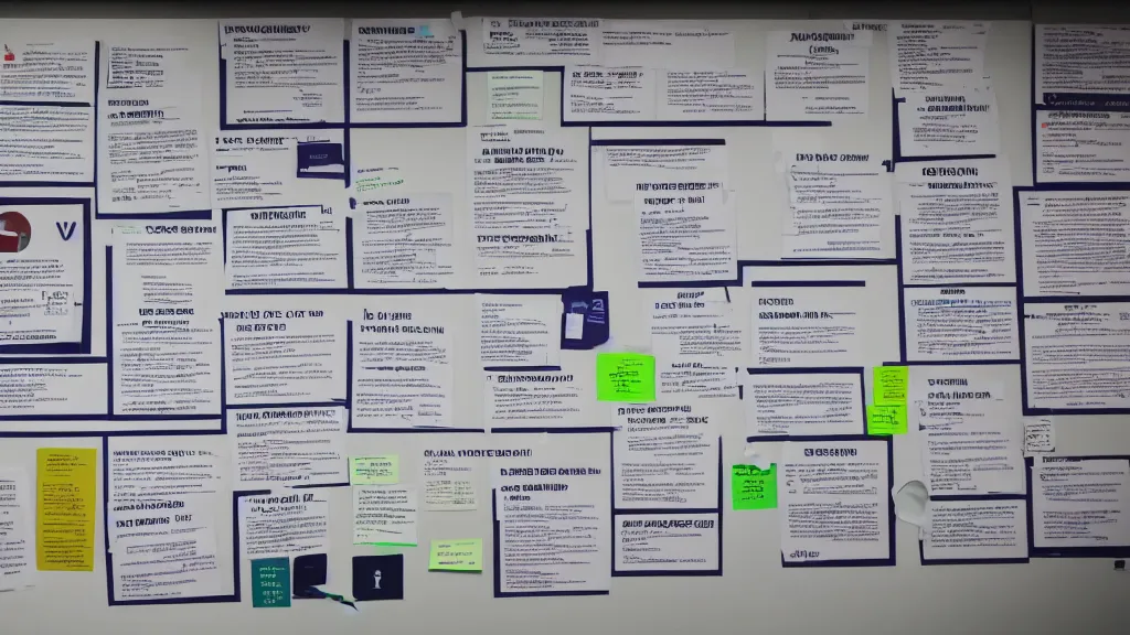 Image similar to Image-filled evidence board for a government conspiracy about vaping