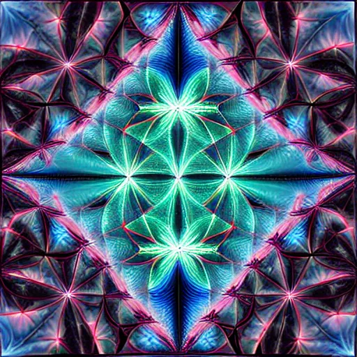 Image similar to fractal triangle