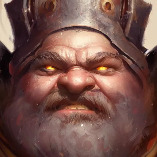 Prompt: a detailed portrait of an old dwarf warrior with an iron armor, by justin gerard and greg rutkowski, digital art, realistic painting, dnd, character design, trending on artstation