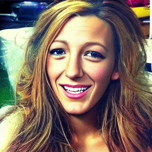 Image similar to “Blake lively, beautiful, highly detailed portrait, photorealistic, ultra detailed, 3d, cartoon, Up”