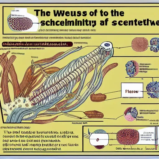 Image similar to the cure for cancer, highly detailed, scientifically accurate, diagram, English