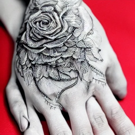 Image similar to human hand, intricate, highly detailed, photorealistic,