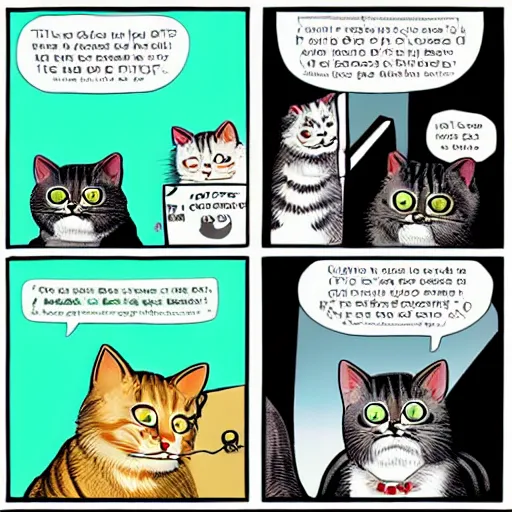 Prompt: cat, quantum physics