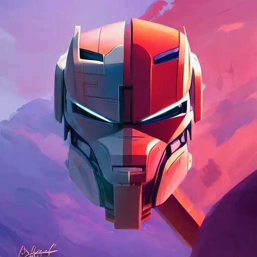 Image similar to face icon stylized minimalist transformers, loftis, cory behance hd by jesper ejsing, by rhads, makoto shinkai and lois van baarle, ilya kuvshinov, rossdraws global illumination