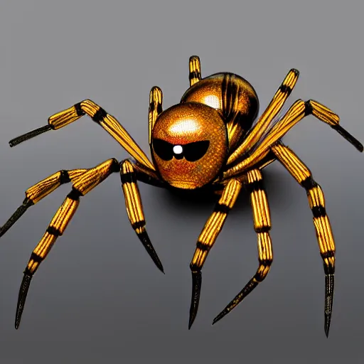 Image similar to Photorealistic Spider Bot 9000