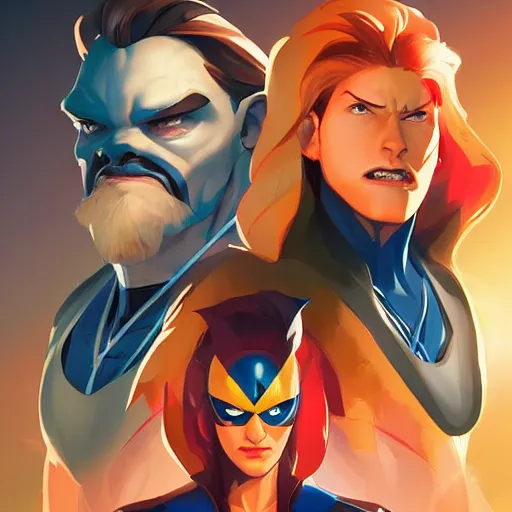 Image similar to face icon stylized minimalist x - men, loftis, cory behance hd by jesper ejsing, by rhads, makoto shinkai and lois van baarle, ilya kuvshinov, rossdraws global illumination