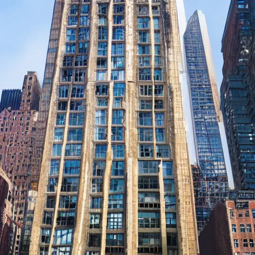 Image similar to the coolest building in new york, architecture