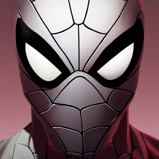 Image similar to face icon stylized minimalist spiderman, loftis, cory behance hd by jesper ejsing, by rhads, makoto shinkai and lois van baarle, ilya kuvshinov, rossdraws global illumination