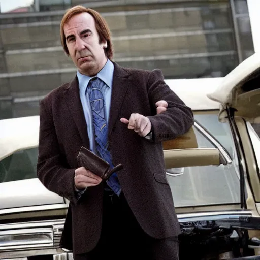 Prompt: Saul goodman from breaking bad